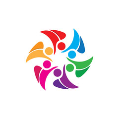 Community  network and social icon Vector