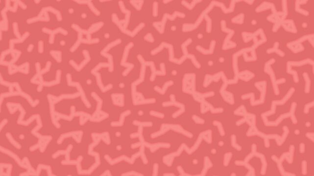Turbular motion background with blurred salmon geometric shapes in dreamy light salmon backdrop. Suitable for presentations, websites, and social media ads.