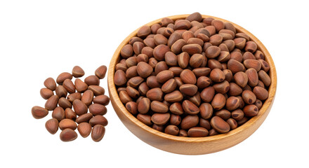 Isolated pine nuts