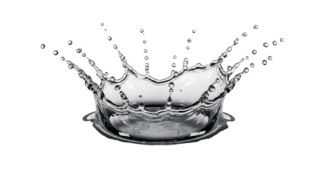 Isolated Water Splash