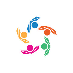Community  network and social icon Vector
