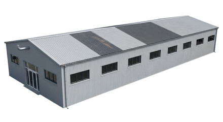 Isolated Industrial Building