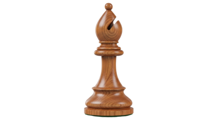 Isolated Chess Bishop