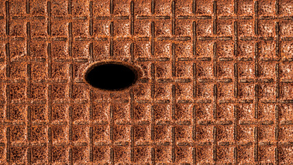 leather material, matte, pattern, checkered, hole, structure, background, texture, material, brown, saddlery, leatherwork, tanning, natural