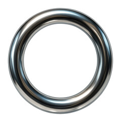 Circle with a metallic sheen