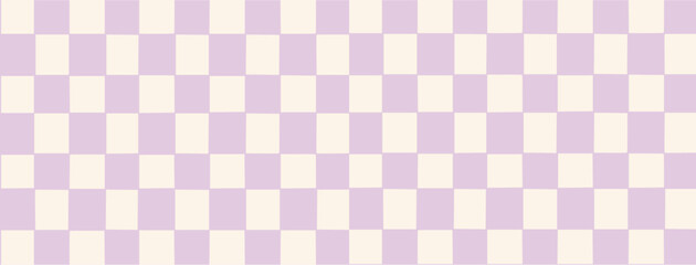 Check board seamless pattern background. Checkered board style. Chess Pattern. Grid geometric rectangle shape. Flat vector illustration 