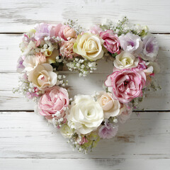 ハートのリース