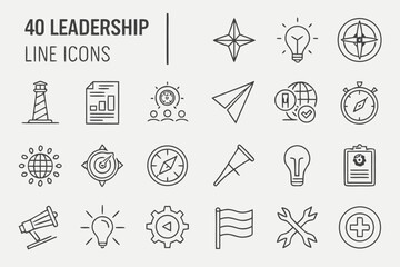 set of icons for web design