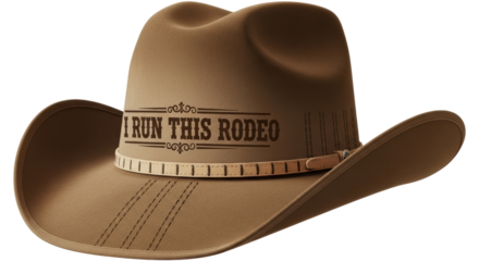 Isolated Cowboy Hat