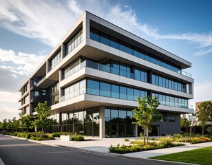 Fototapeta premium Generated image modern building 