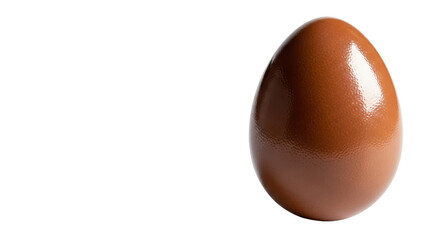 Isolated Brown Egg