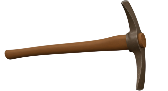 Isolated Pickaxe Tool