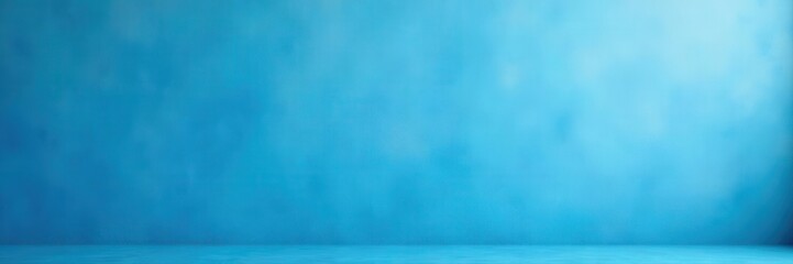 Smooth, faded blue wall Subtle variations in shade , blue wall, serene, solid