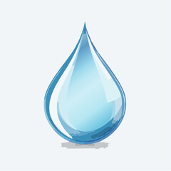 Vector Collection of Transparent Water Droplets, Isolated on White Background, High-Resolution Graphics, Ideal for Design Projects.