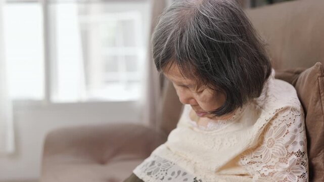 Elderly woman has daytime napping may signal dementia.