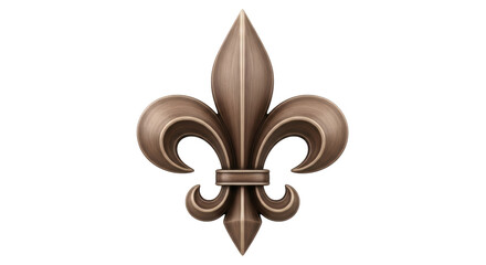 Isolated Fleur de Lis © Lisa