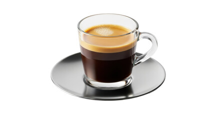 Isolated Cup of Espresso