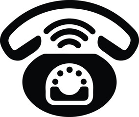 internet call vector icon.