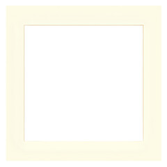 Black and Cream Picture Frame: Minimalist Design, Simple Border, Elegant Presentation,  Perfect for Artwork, Photography, or Certificates