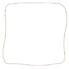 Obraz premium Rustic Square Frame: Grunge Texture Border for Design Projects