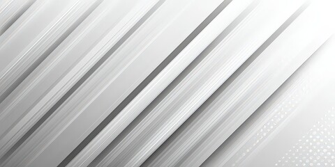 Fototapeta premium Abstract Diagonal Lines Gray White Background