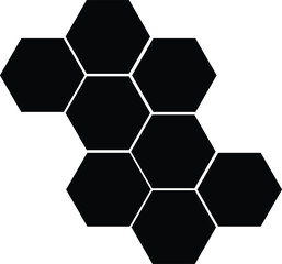Asymmetrical 8 photo collage vector illustration. Mosaic pattern for background and picture. Tiles pattern for web and mockup presentation. 