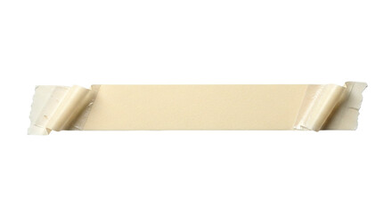 A single unwrapped bar of white chocolate against a plain in a studio shot on transparent background
