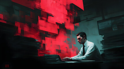 using hand gestures to navigate through holographic dashboard filled with analytics