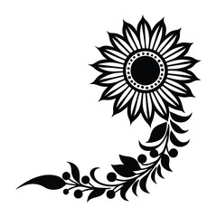 vector floral ornament