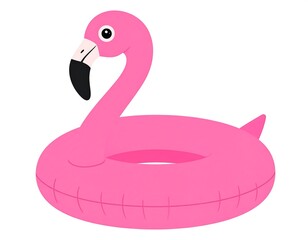 Pink flamingo pool float