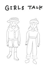 Girls Talk illustration