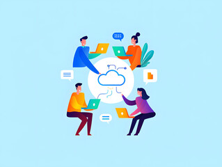 Cloud Computing Collaboration Teamwork and Data Sharing in the Digital Age