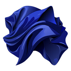 silk blue background