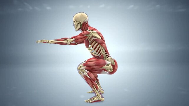 Squat Anatomy: Muscular and Skeletal System in Action