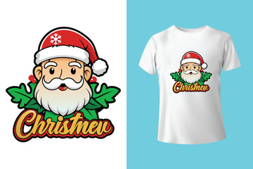 merry christmas t shirt design svg template file free, typography