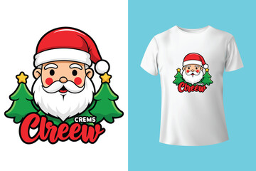 merry christmas t shirt design svg template file free, typography