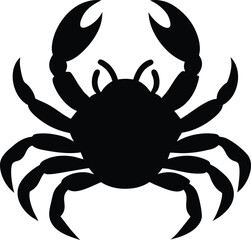 crab isolated on transparent background