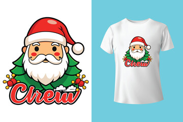 merry christmas t shirt design svg template file free, typography