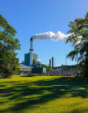 Condong sugar cane mill in northern New South Wales near Murwillumbah