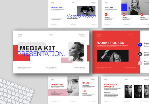 Media kit Presentation Template