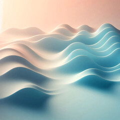 Water ripple shadow overlay on pastel gradient background