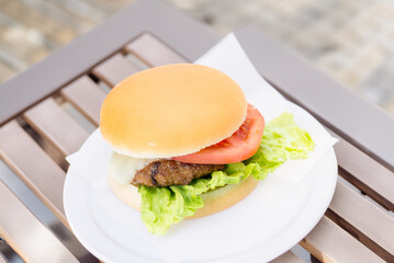 おいしいハンバーガー