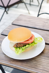 おいしいハンバーガー