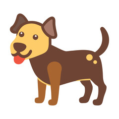 Dog icon outline