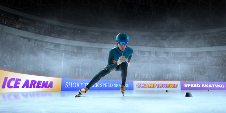 Short Track Speed ​​Skating championships.