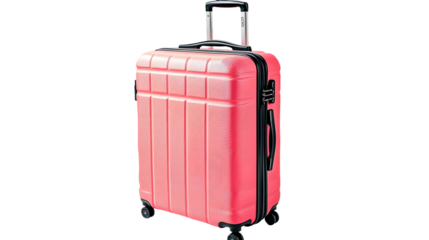 suitcase for travel isolated on a transparent background