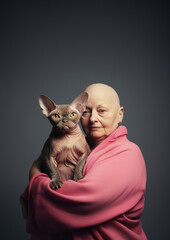 Obraz premium Portrait mammal animal adult.