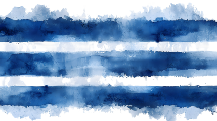 watercolor stripe isolated on a transparent background