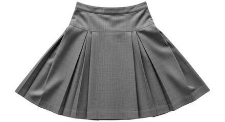 Isolated Grey Skirt