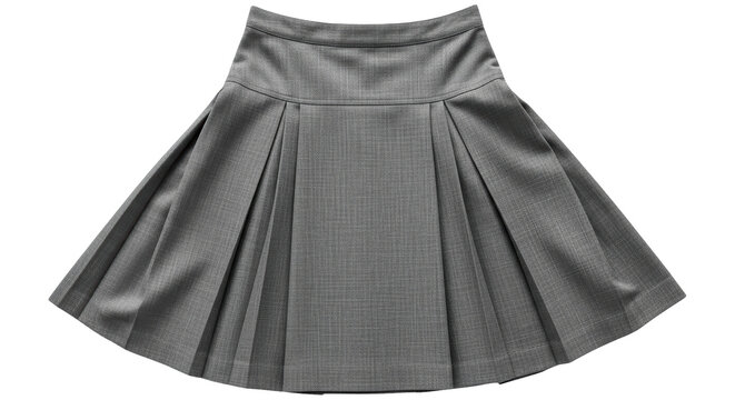 Isolated Grey Skirt
